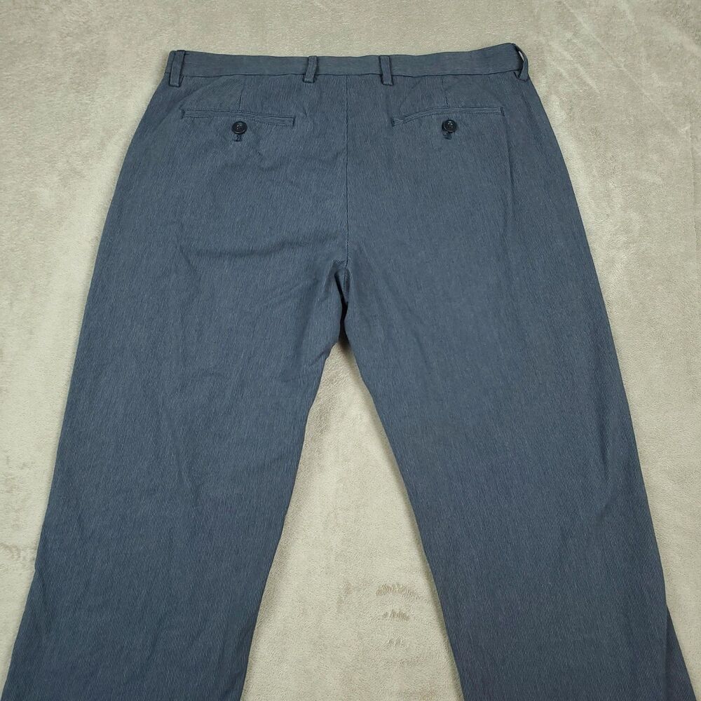 Banana Republic Kentfield Pants Mens 32x32 Blue Gray 100% Cotton Chino - Picture 12 of 13